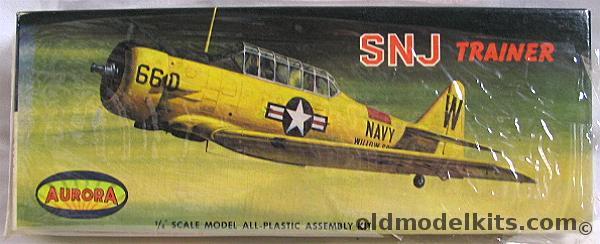 Aurora 1/48 SNJ Trainer, 80-79 plastic model kit